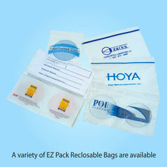 A variety of EZ Pack Reclosable Bags are available